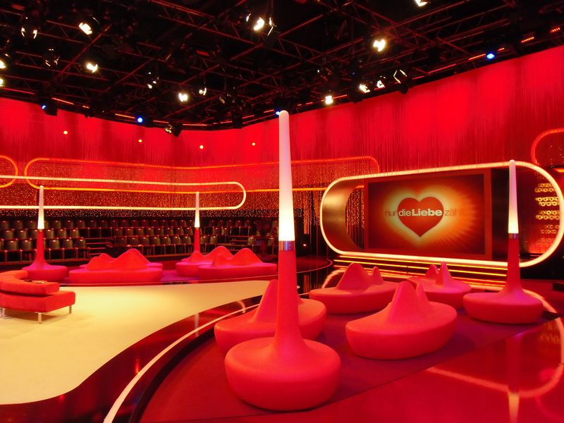 LEADER LIGHT products in RTL studio in Germany 1